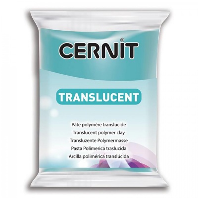CERNIT Translucent 56g, 080 strieborná glitrová