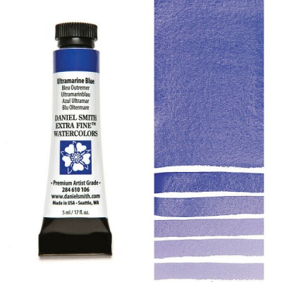 Daniel Smith, akvarelová farba, 5 ml, 106 Ultramarine Blue