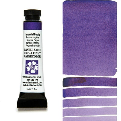Daniel Smith, akvarelová farba, 5 ml, 174 Imperial Purple