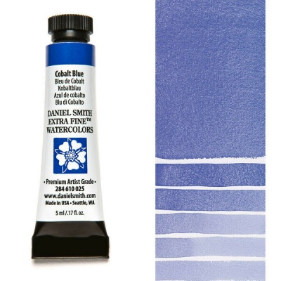 Daniel Smith, akvarelová farba, 5 ml, 25 Cobalt Blue