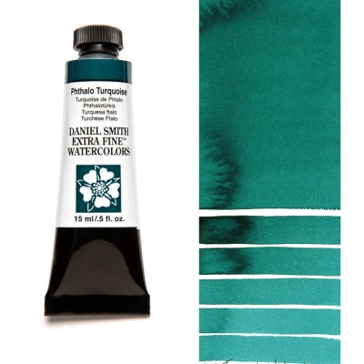 Daniel Smith, akvarelová farba, 5 ml, 80 Phthalo Turquoise