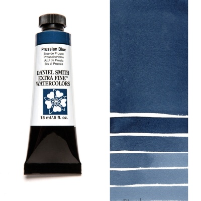 Daniel Smith, akvarelová farba, 5 ml, 82 Prussian Blue