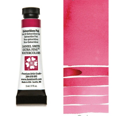 Daniel Smith, akvarelová farba, 5 ml, 95 Quinacridone Pink