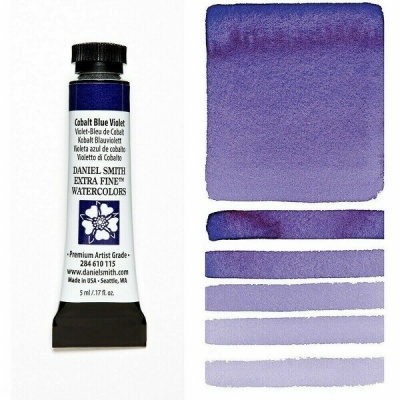 Daniel Smith, akvarelová farba PRIMATEK, 5 ml, 115 Cobalt Blue Violet