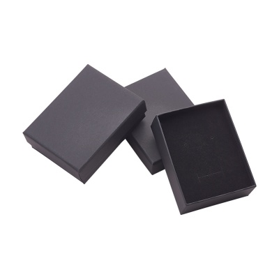 Darčeková krabička, čierna, 9 x 7 x 3 cm