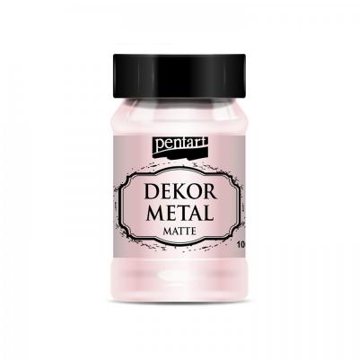 Dekor Metal matná 100 ml, ružová zlatá