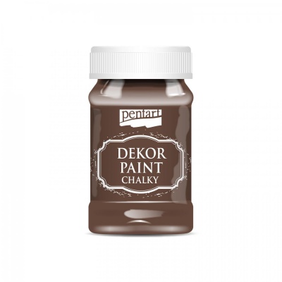 Dekor Paint Soft 100 ml, gaštanová hnedá