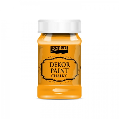 Dekor Paint Soft 100 ml, oranžová