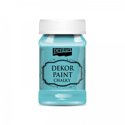 Dekor Paint Soft 100 ml, tyrkysová modrá