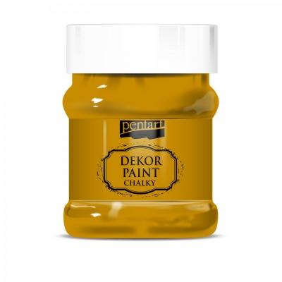 Dekor Paint Soft 230 ml, horčicová žltá
