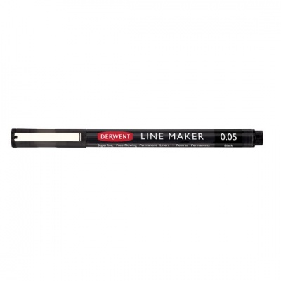 Derwent Graphik Line Maker, Black, 0.05