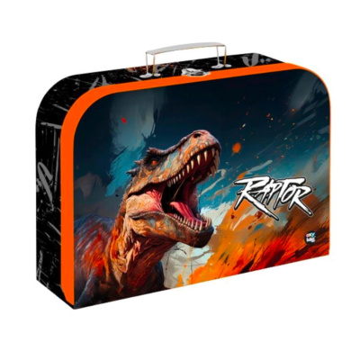 Detský kufrík na výtvarné potreby Dino, 34 cm 