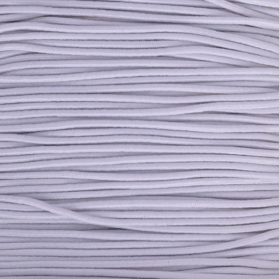 Elastická šnúrka okrúhla, 1 mm, biela