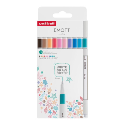 EMOTT liner, 0,4 mm, sada 10 ks PASTEL