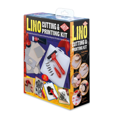 ESSDEE sada na linoryt CUTTING & PRINTING KIT, 23 dielna