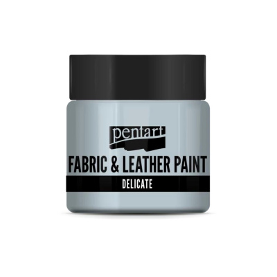 Farba na textil a kožu, delicate, 50ml, modrostrieborná