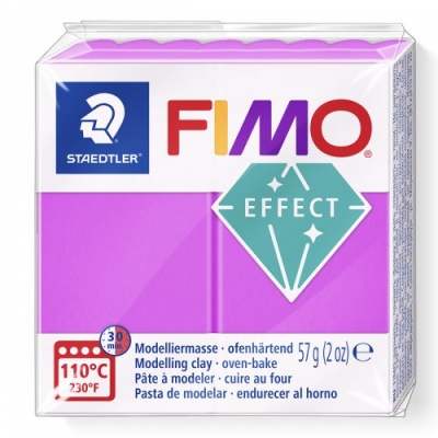 FIMO Effect Neon, 57 g, 601 purpurová