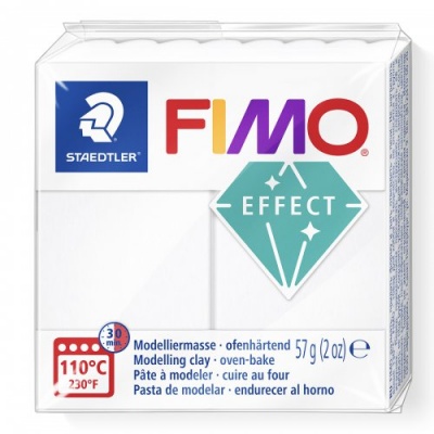 FIMO Effect Transparent  57 g, 014 biela