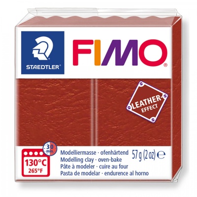 FIMO Leather effect 57 g, 749 hrdzavý efekt