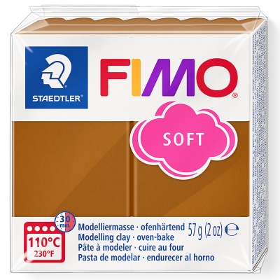 FIMO Soft, 57 g, 7 hnedá