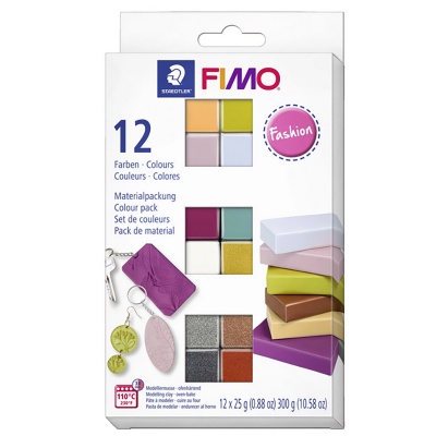 FIMO SOFT Sada FASHION, 12 x 25 g