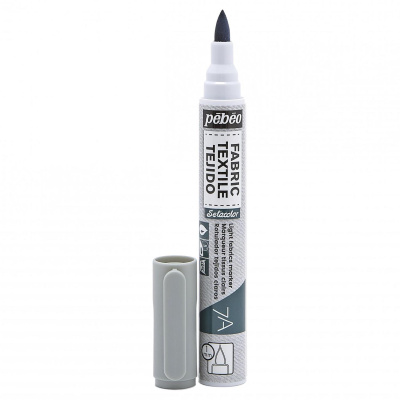 Fixka na svetlý textil 7A Grey 1 mm brush