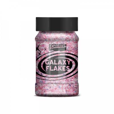 Galaxy vločky, 100 ml, eris ružová