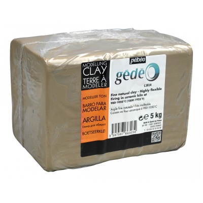 GÉDÉO Hrnčiarska hlina 5 kg, biela