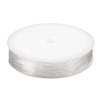 Gumička guľatá, priemer 0,8 mm priesvitná 