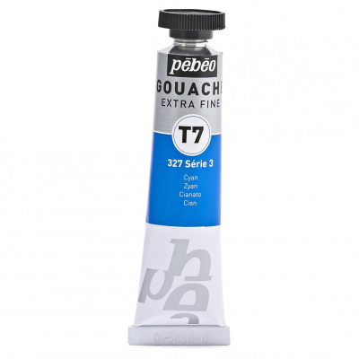 Gvaš T7 extra fine 20 ml, cyan