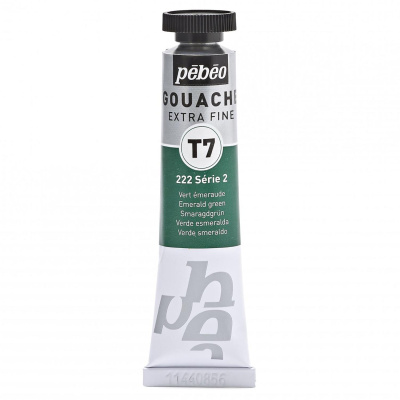 Gvaš T7 extra fine 20 ml, emerald green