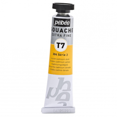Gvaš T7 extra fine 20 ml, golden cadmium yellow
