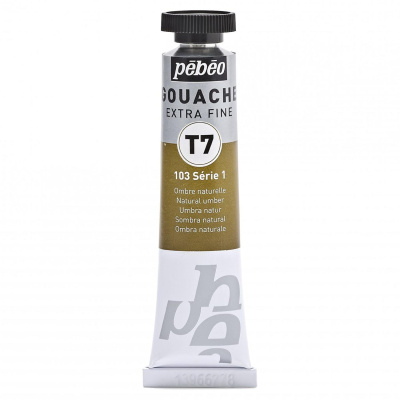Gvaš T7 extra fine 20 ml, raw umber