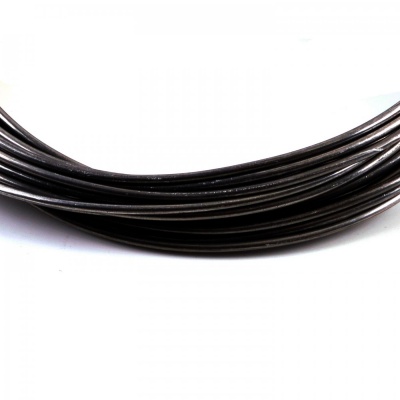 Hliníkový drôt, 2 mm, čierny, 1 m