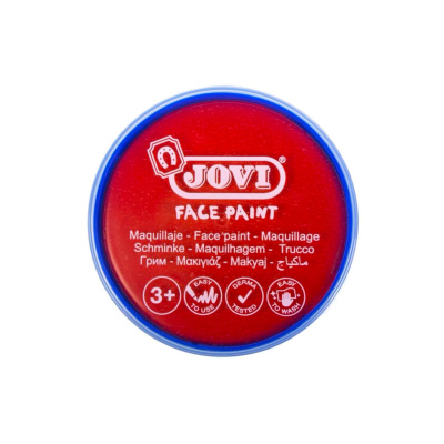 JOVI, Farba na tvár, 8 ml, červená