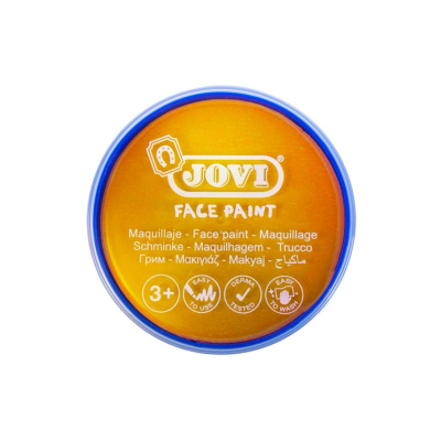 JOVI, Farba na tvár, 8 ml, zlatá