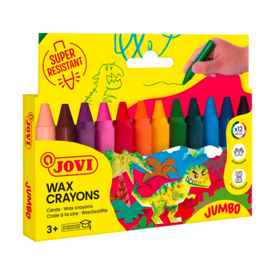 JOVI Jumbo voskovky, 12 ks