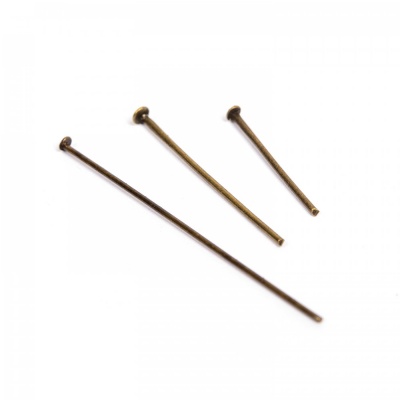 Ketlovací nit starobronz 50 mm 50 ks