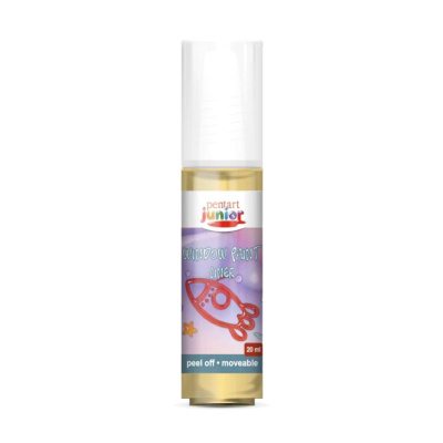 Kontúra k zlupovacím farbám na sklo, 20 ml, zlatá