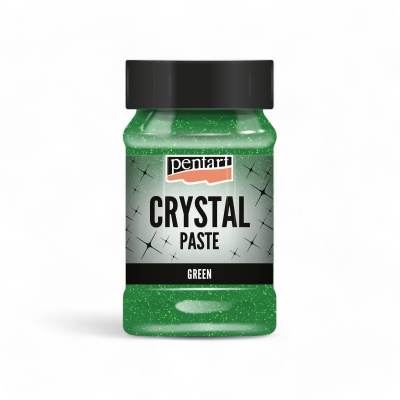 Krištáľová pasta, Crystal Paste, 100 ml, zelená