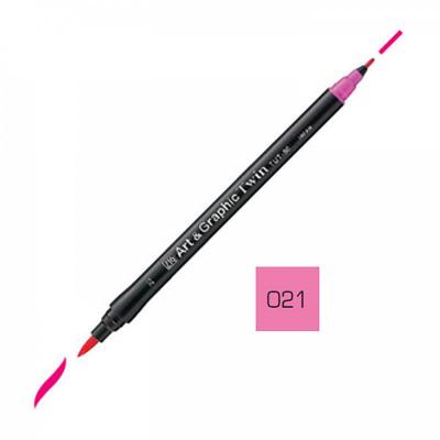 Kuretake, Art & Graphic Twin, 021 Light Pink