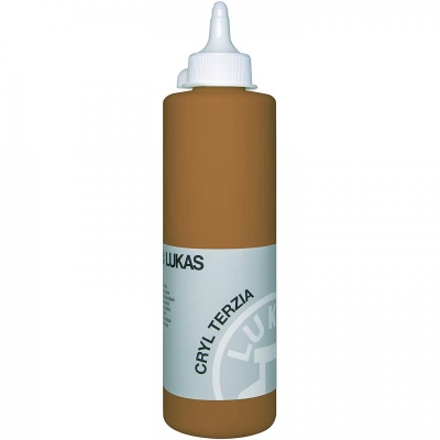 LUKAS akrylová farba TERZIA 500 ml, Raw sienna