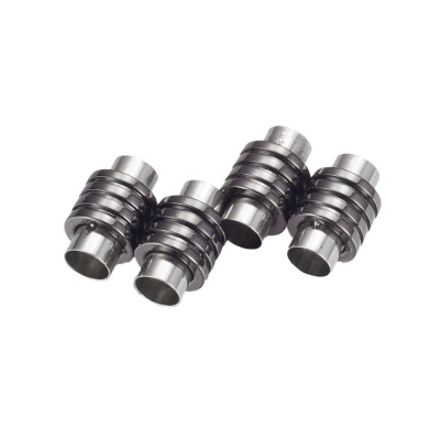 Magnetické zapínanie lesklé, valec, oceľ, 16 x 10 mm
