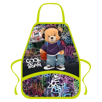 Maliarska zástera na výtvarnú výchovu, Cool Bear