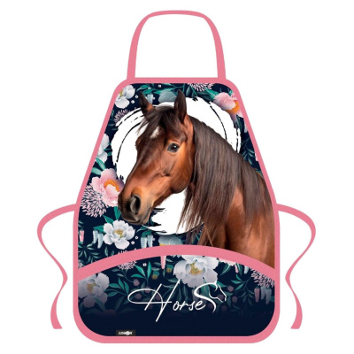 Maliarska zástera na výtvarnú výchovu, Horse