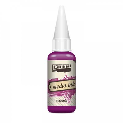 Media Ink atrament 20 ml, magenta