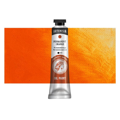 Olejová farba Artemisia permanent orange, 40 ml
