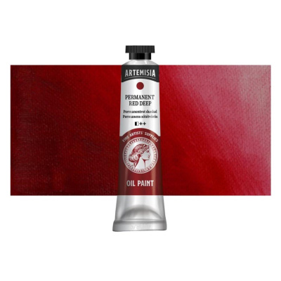 Olejová farba Artemisia permanent red deep, 40 ml