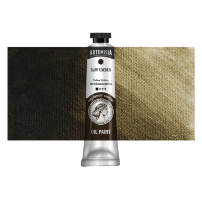 Olejová farba Artemisia raw umber, 40 ml
