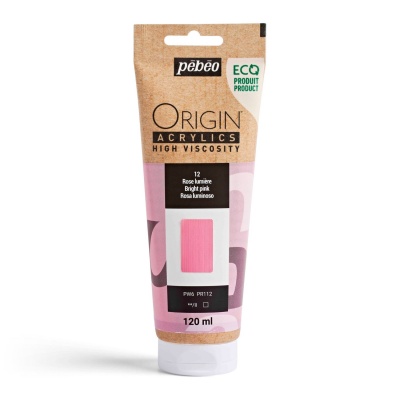Origin Acrylics, 120 ml, bright pink